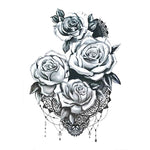 Load image into Gallery viewer, Black Roses Tattoo - Becmella
