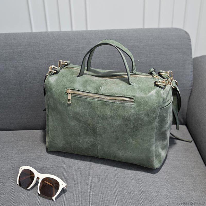 Female Leather Tote - Becmella