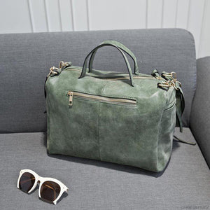 Female Leather Tote - Becmella