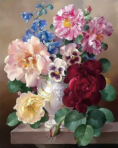 Oil Painting Flowers - Becmella