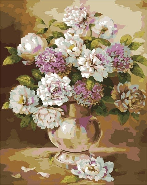 Oil Painting Flowers - Becmella