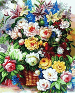 Load image into Gallery viewer, Oil Painting Flowers - Becmella
