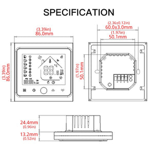 Smart WiFi Thermostat - Becmella