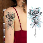 Load image into Gallery viewer, Female Chest Tattoo - Becmella
