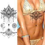 Load image into Gallery viewer, Female Chest Tattoo - Becmella
