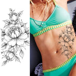 Load image into Gallery viewer, Female Chest Tattoo - Becmella
