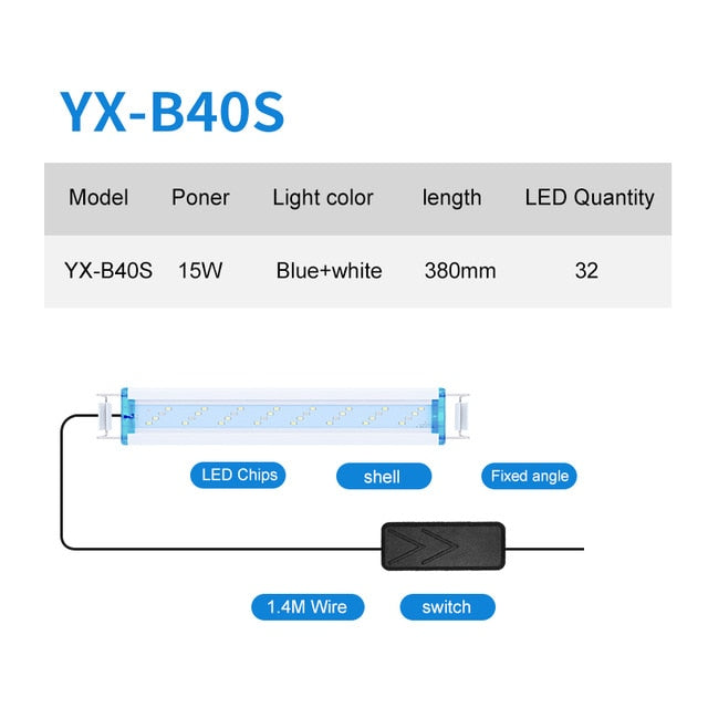 Aquarium LED Light - Becmella