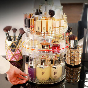 Rotating Cosmetic Organizer - Becmella