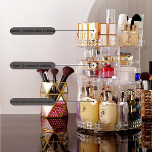 Rotating Cosmetic Organizer - Becmella